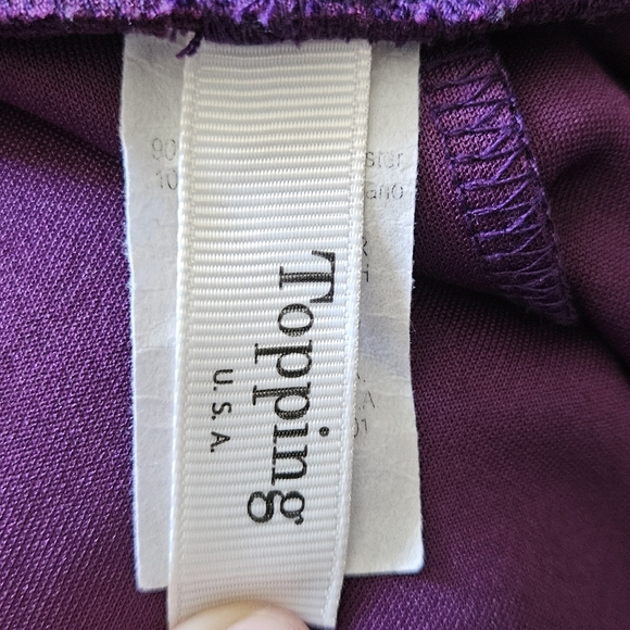 Topping Purple Skirt - Picture 3 of 4